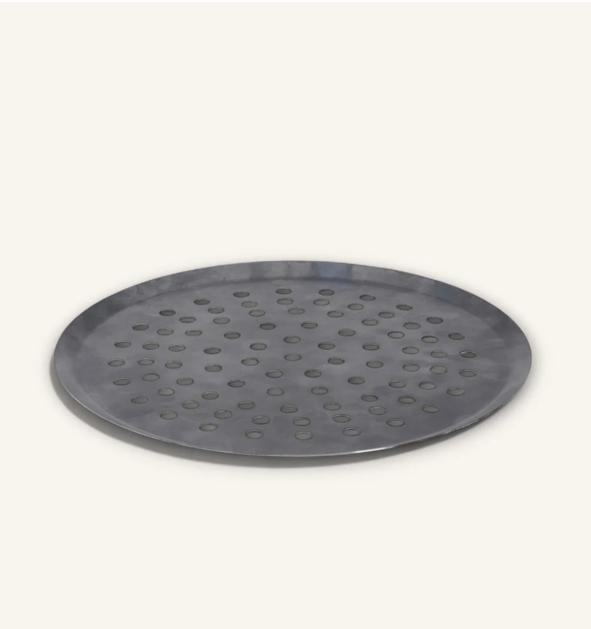 Perforated Blue Carbon Steel Pizza & Tart Sheet