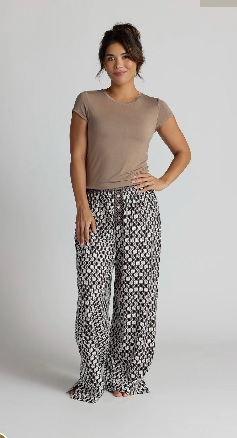 Classic Crew Neck Tee | Taupe