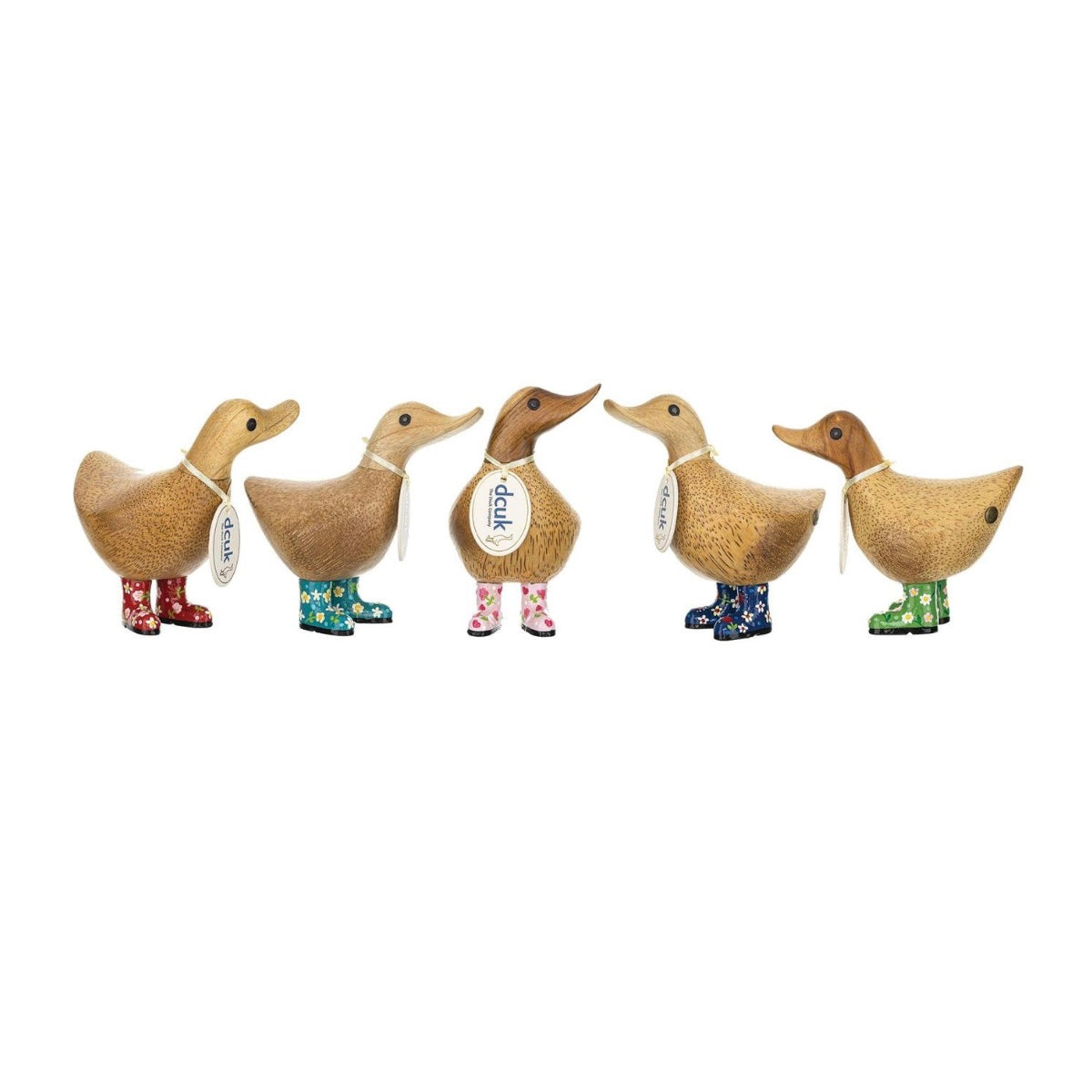 DCUK Floral Boots Duckys