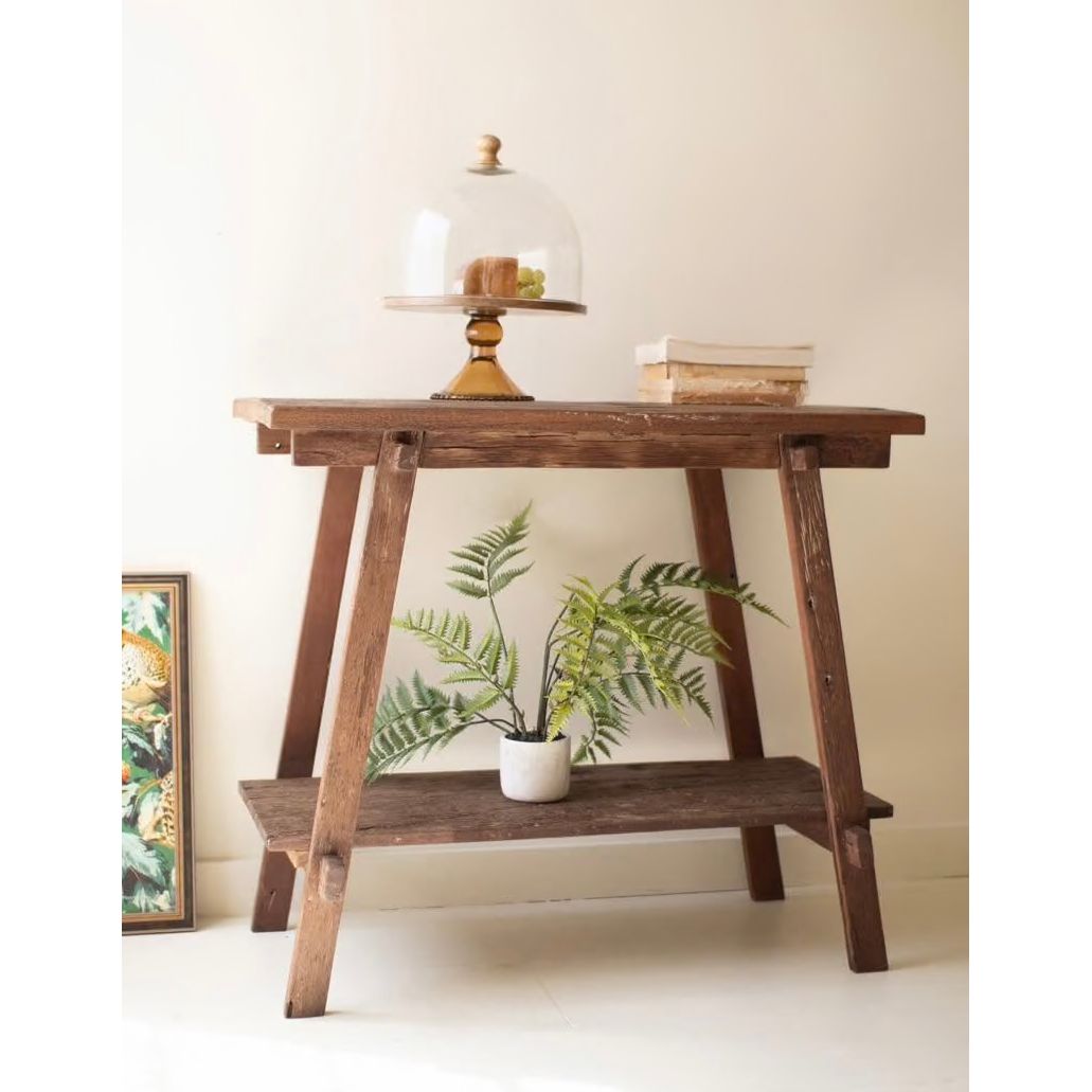 Reclaimed Teakwood Console Table