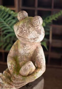 Faux Concrete Frog