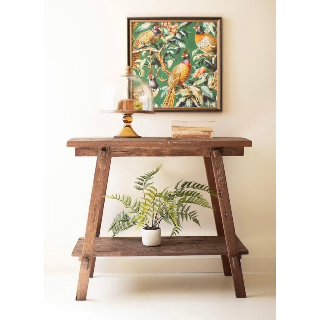 Reclaimed Teakwood Console Table
