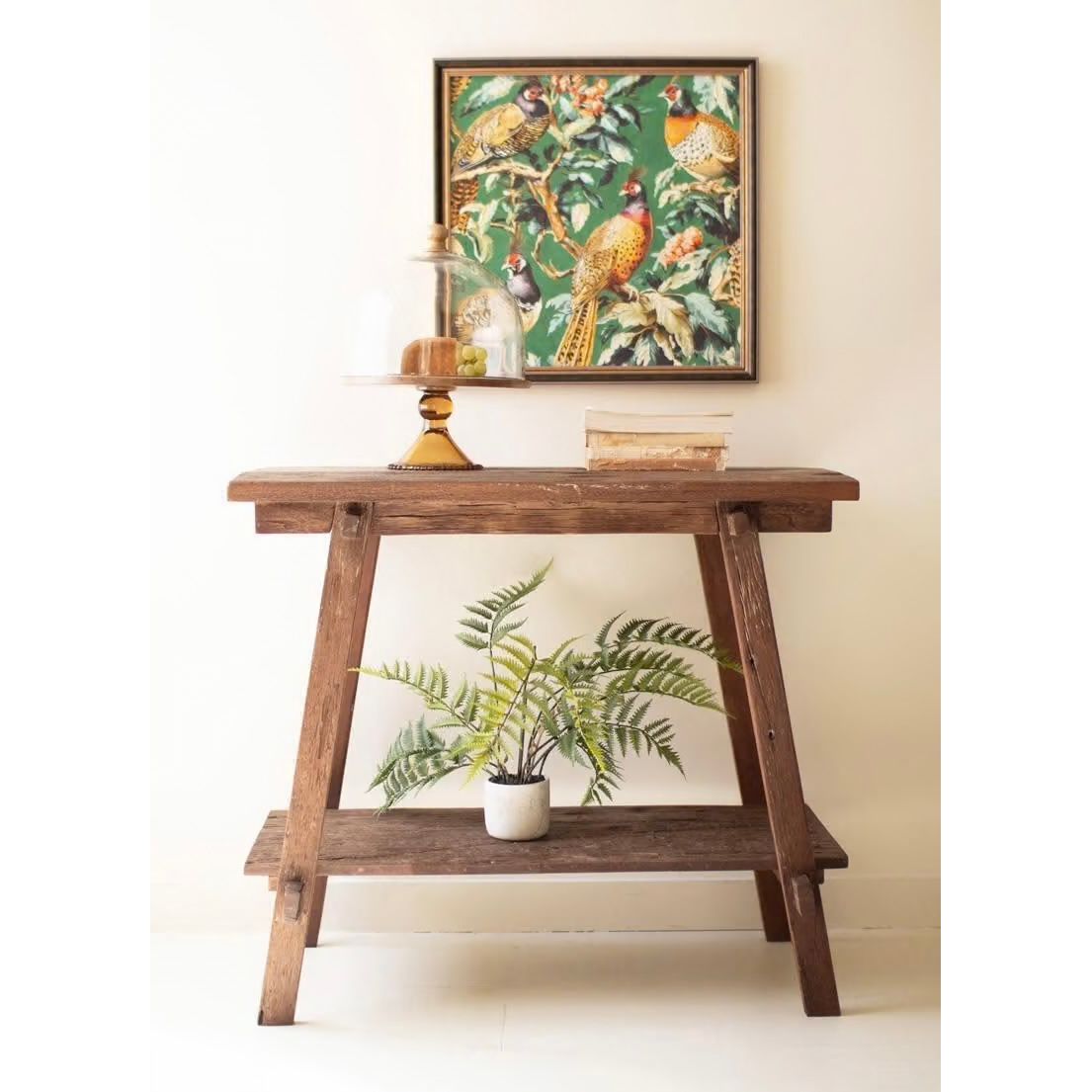 Reclaimed Teakwood Console Table