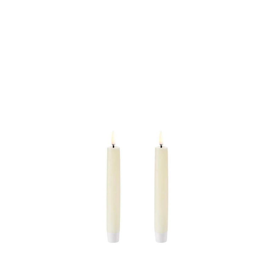 Uyuni S/2 Taper Candles | Ivory