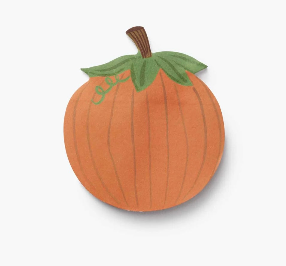 Pumpkin Sticky Notes