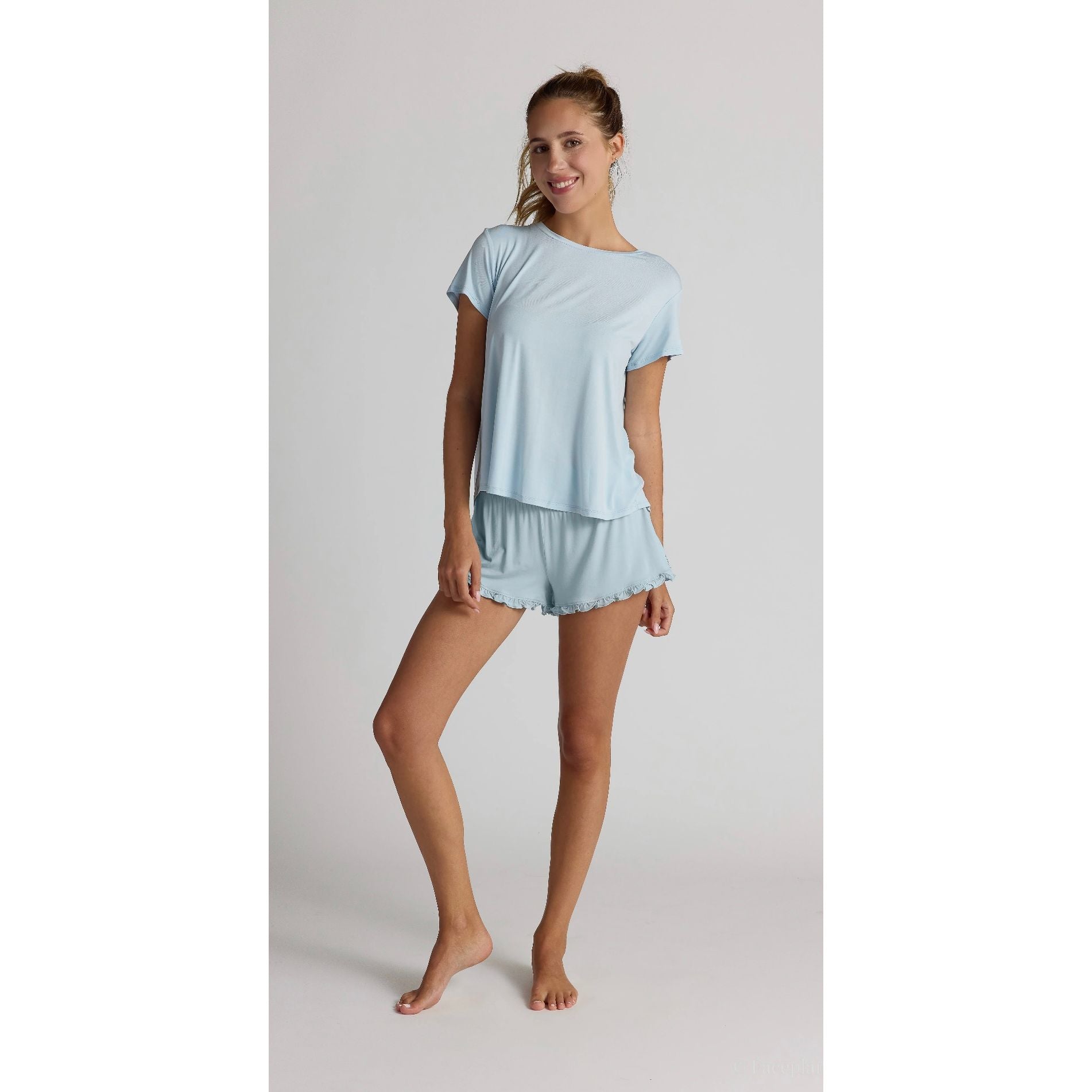 Sweep Tee | Sky