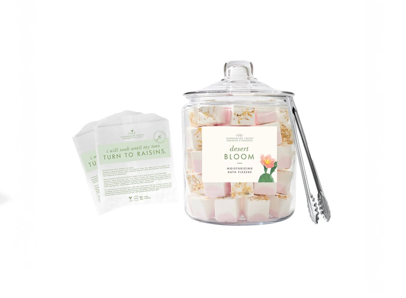 Desert Bloom 2-Layer Bath Fizzer Cubes