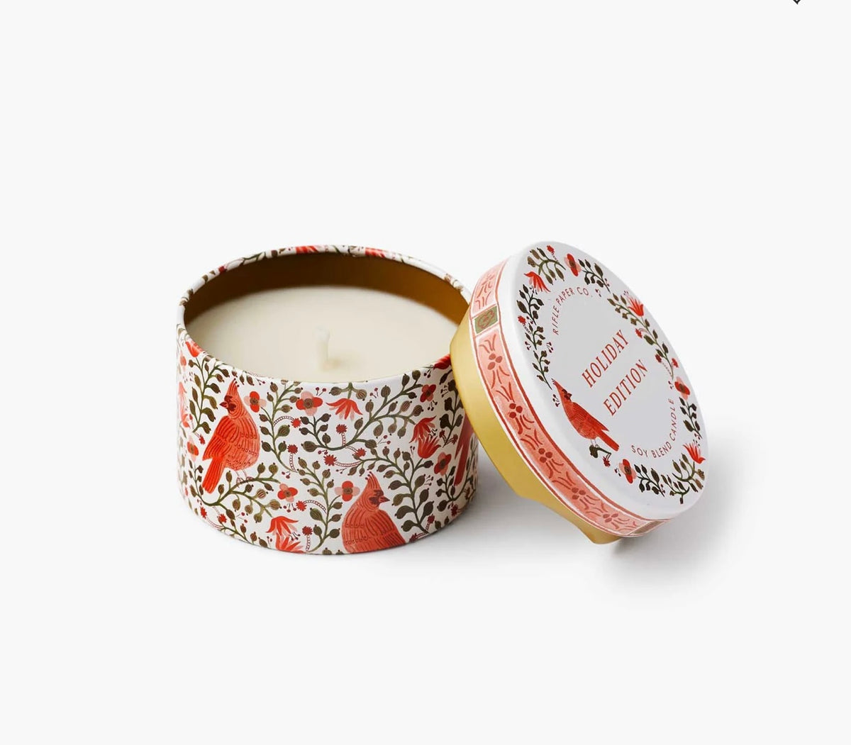 Cardinals Holiday Candle