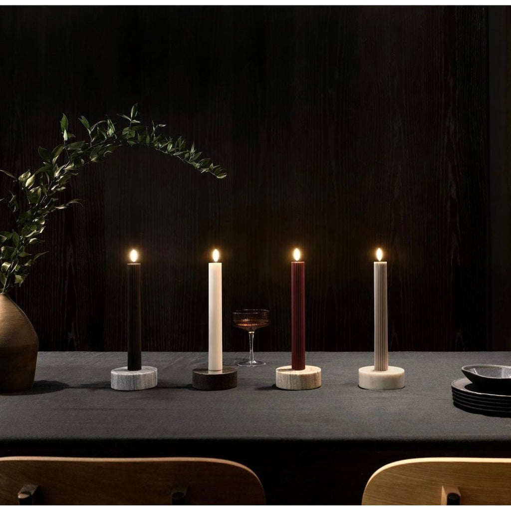 Marble Base Candleholder