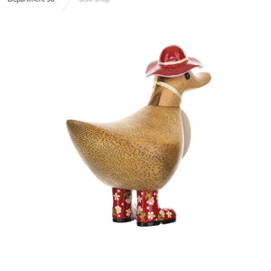 DCUK Floral Hat & Boots Ducky