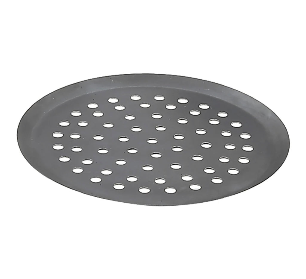 Perforated Blue Carbon Steel Pizza & Tart Sheet