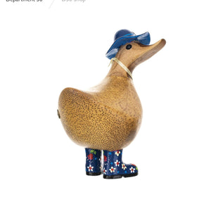 DCUK Floral Hat & Boots Ducky