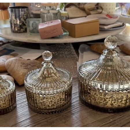Mercury Holiday Apothecary Jar Candle