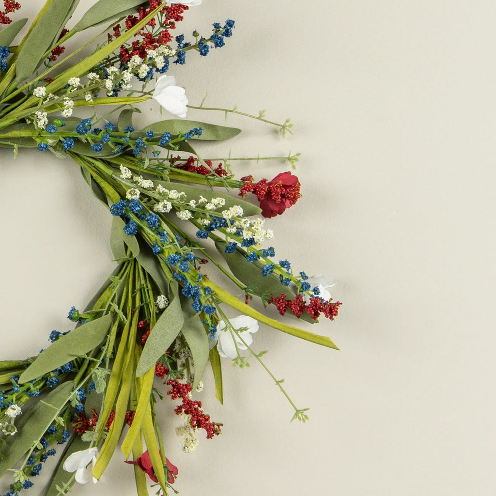 Red, White & Blue Candle Ring