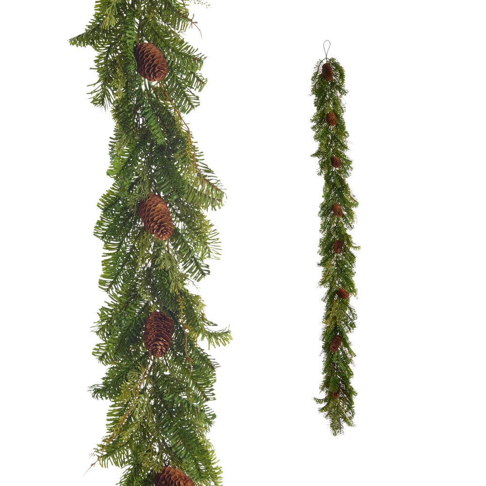 Pine & Pinecone Garland