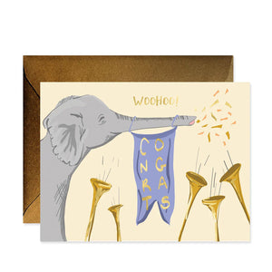 Greeting Card | Congrats Elephant