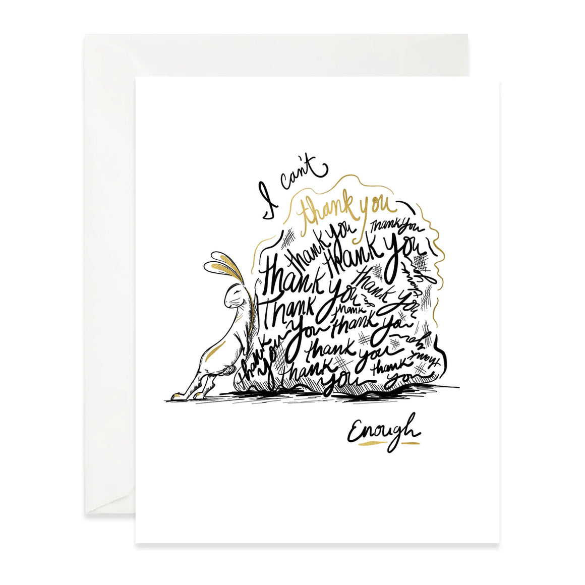 Greeting Card | Can't Thank You Enough