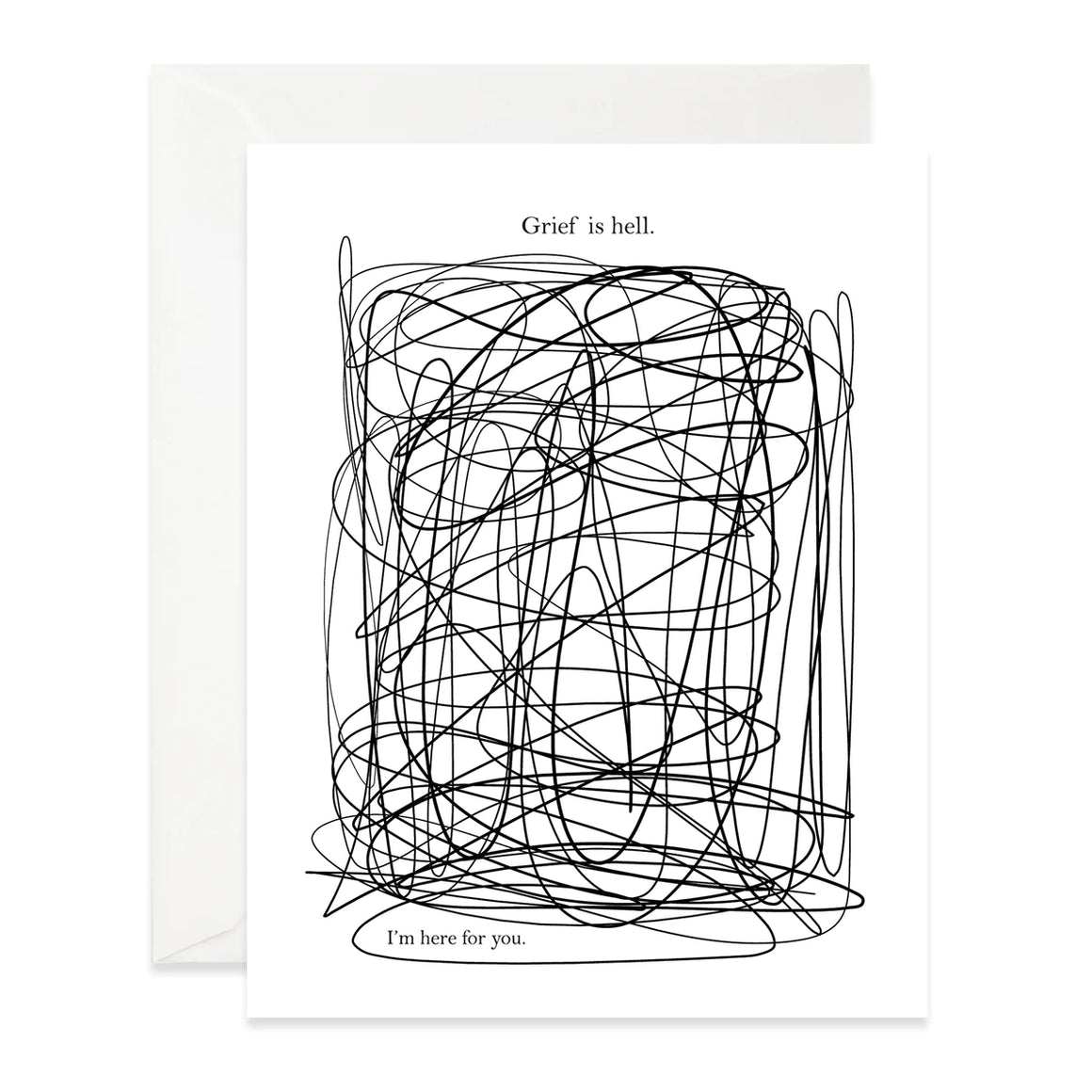 Greeting Card | Grief is Hell