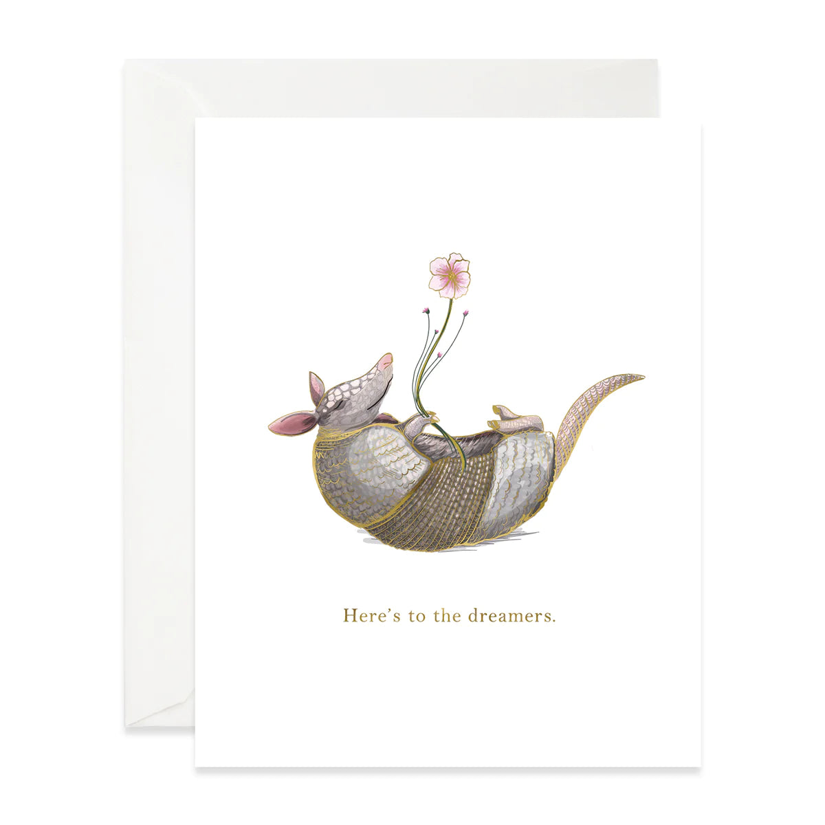 Greeting Card | Armadillo Daydreamer