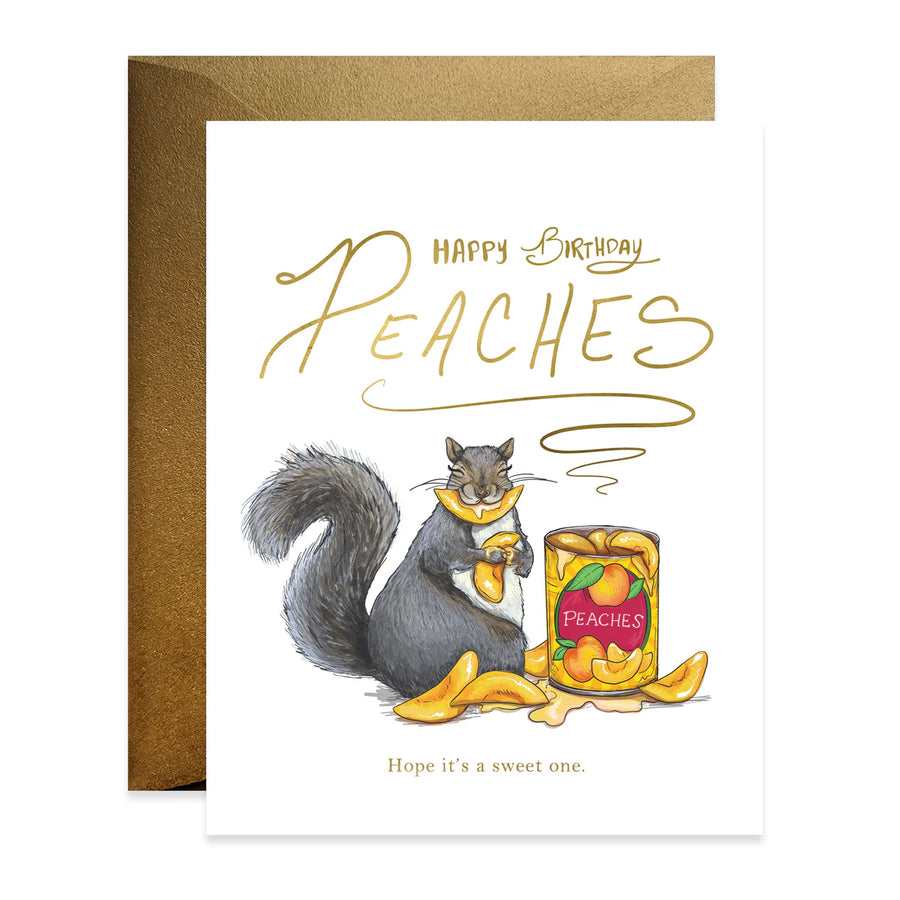 Greeting Card | Peaches