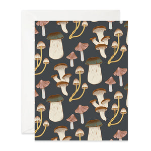 Greeting Card | Mushrooms Pattern