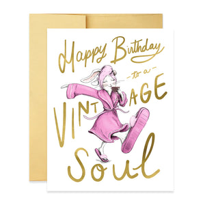 Greeting Card | Vintage Soul Birthday