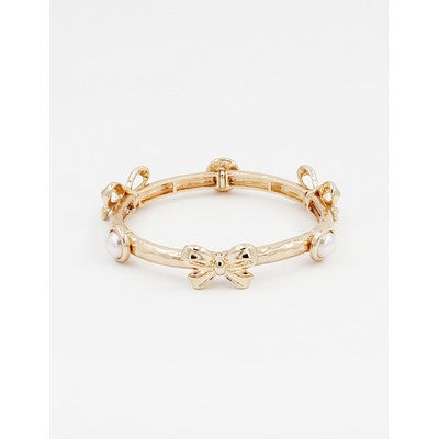 Gilda Bracelet | Gold + Pearl