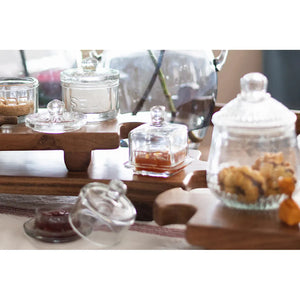 Bistro Glass Jam Jar