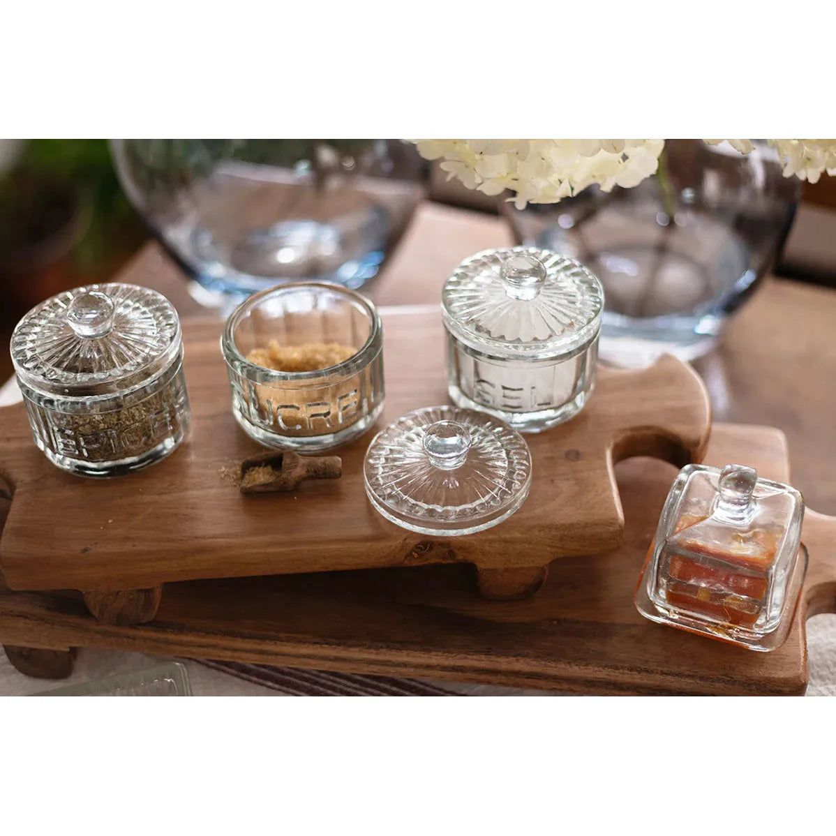 Bistro Glass Jam Jar
