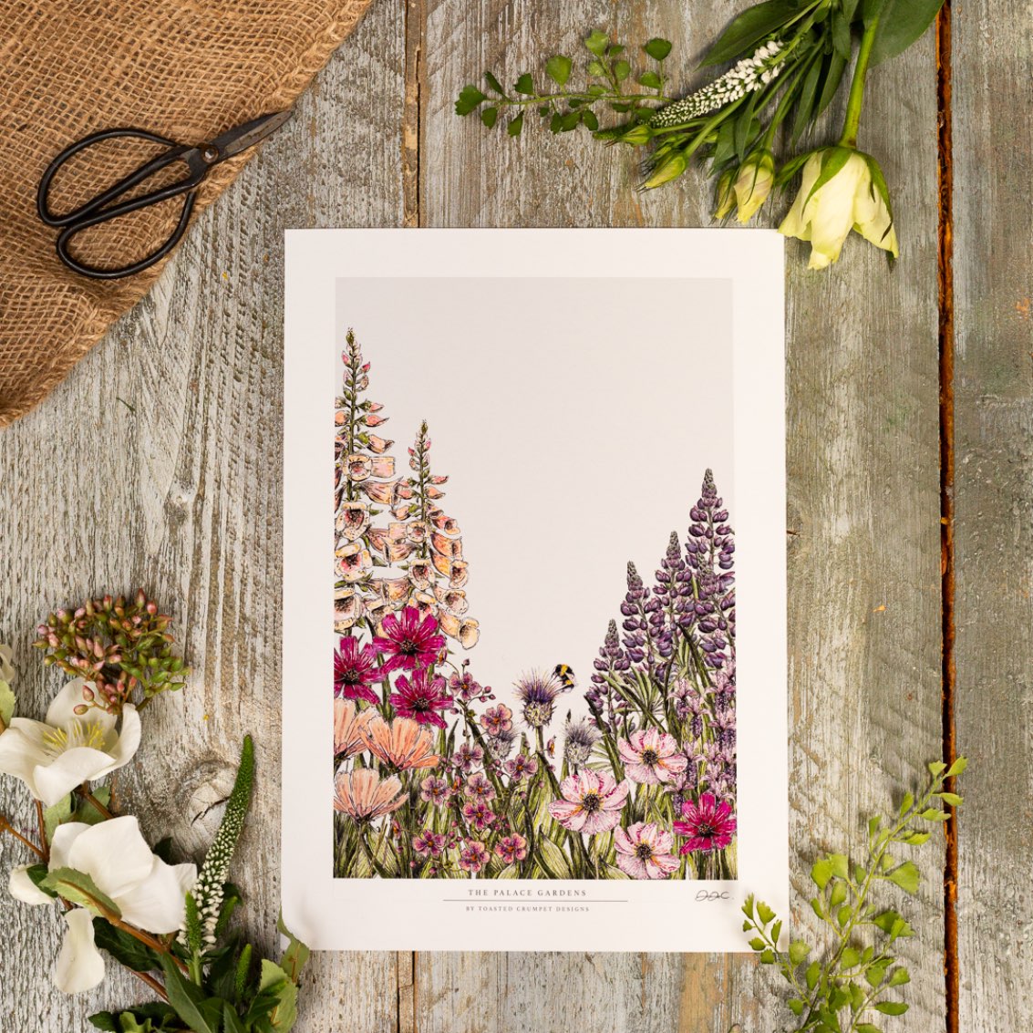 Fine Art Print | Palace Gardens