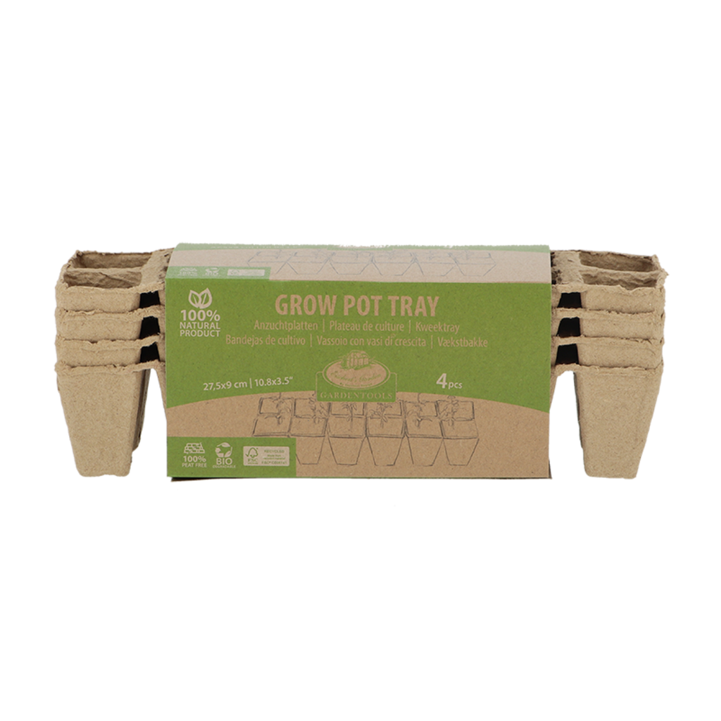 Rectangle Grow Pot | 4-PacK