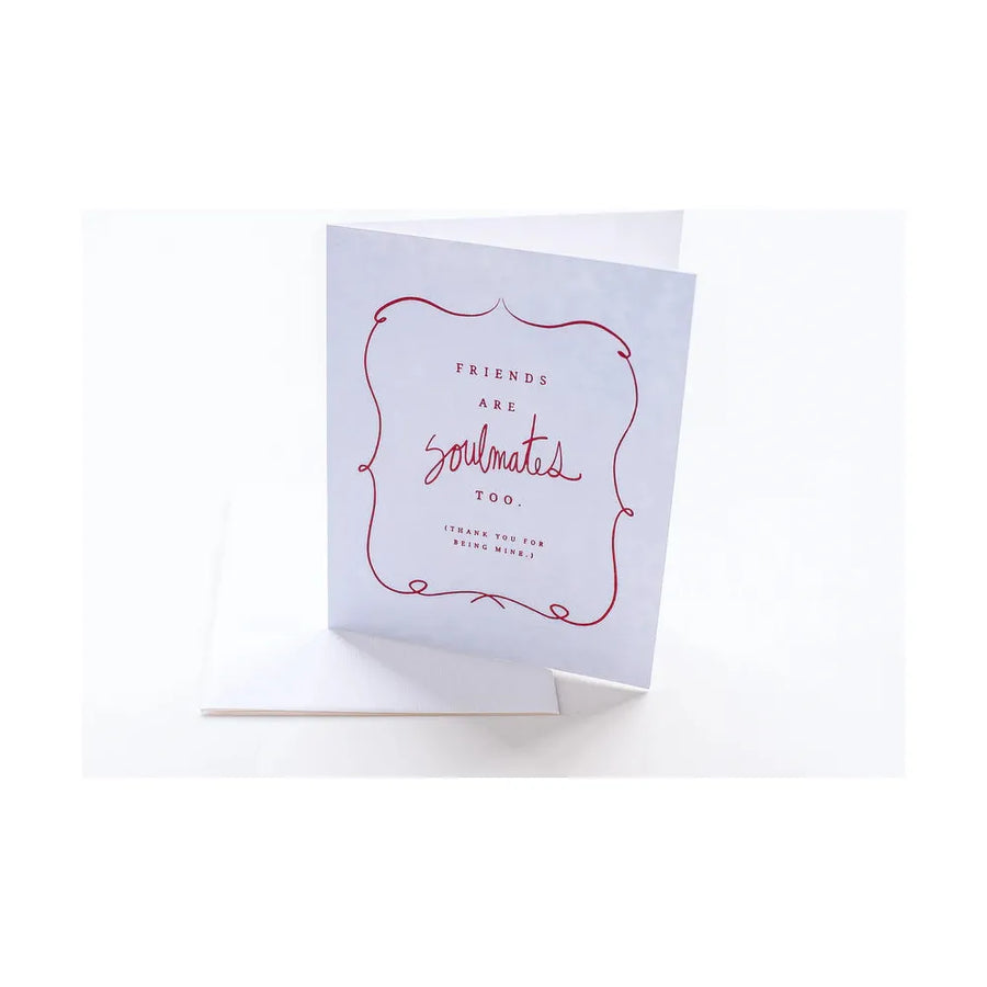 Greeting Card | Friends are Soulmates Too