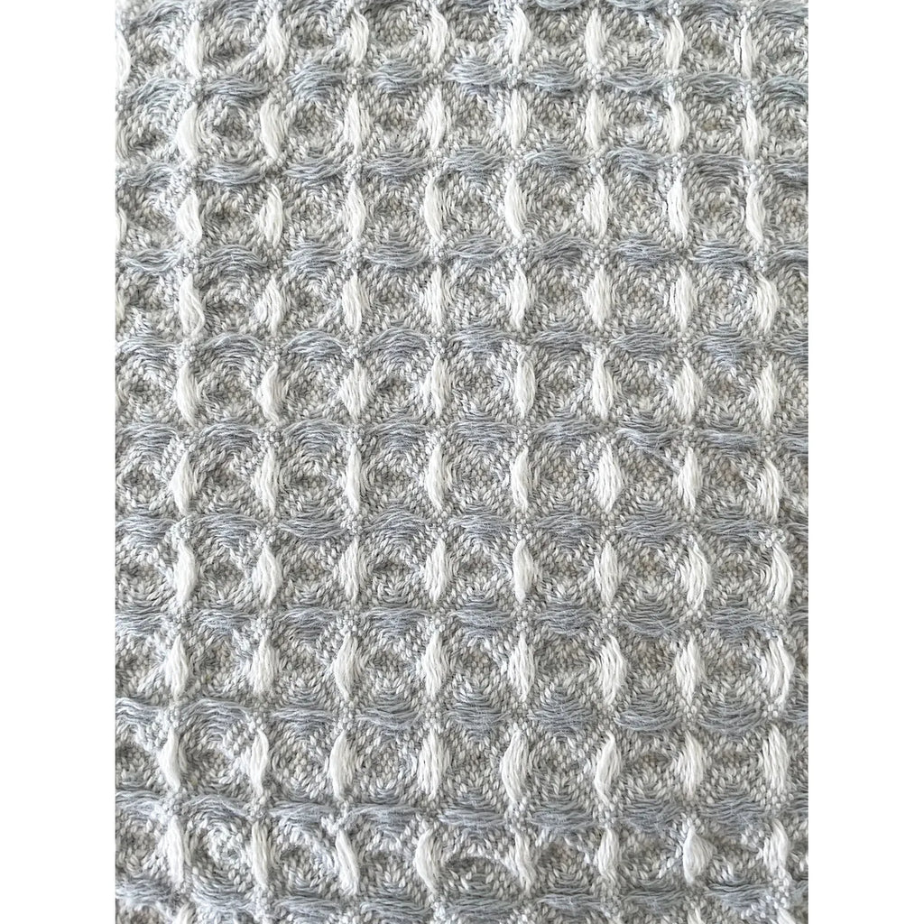 Turkish Cotton Waffle Bath Towel | 2-Tone