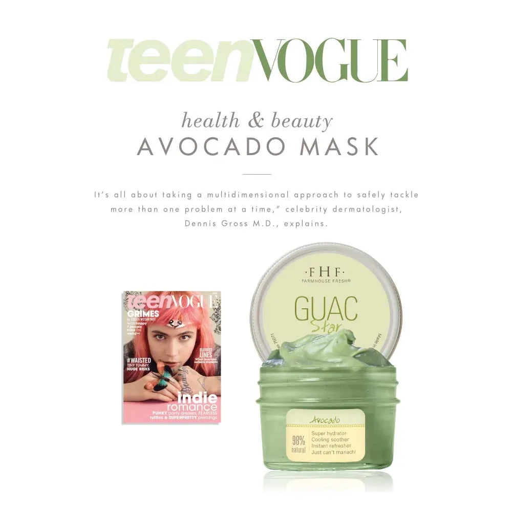 Guac Star® Hydration Mask- 2 ml Sample Packet
