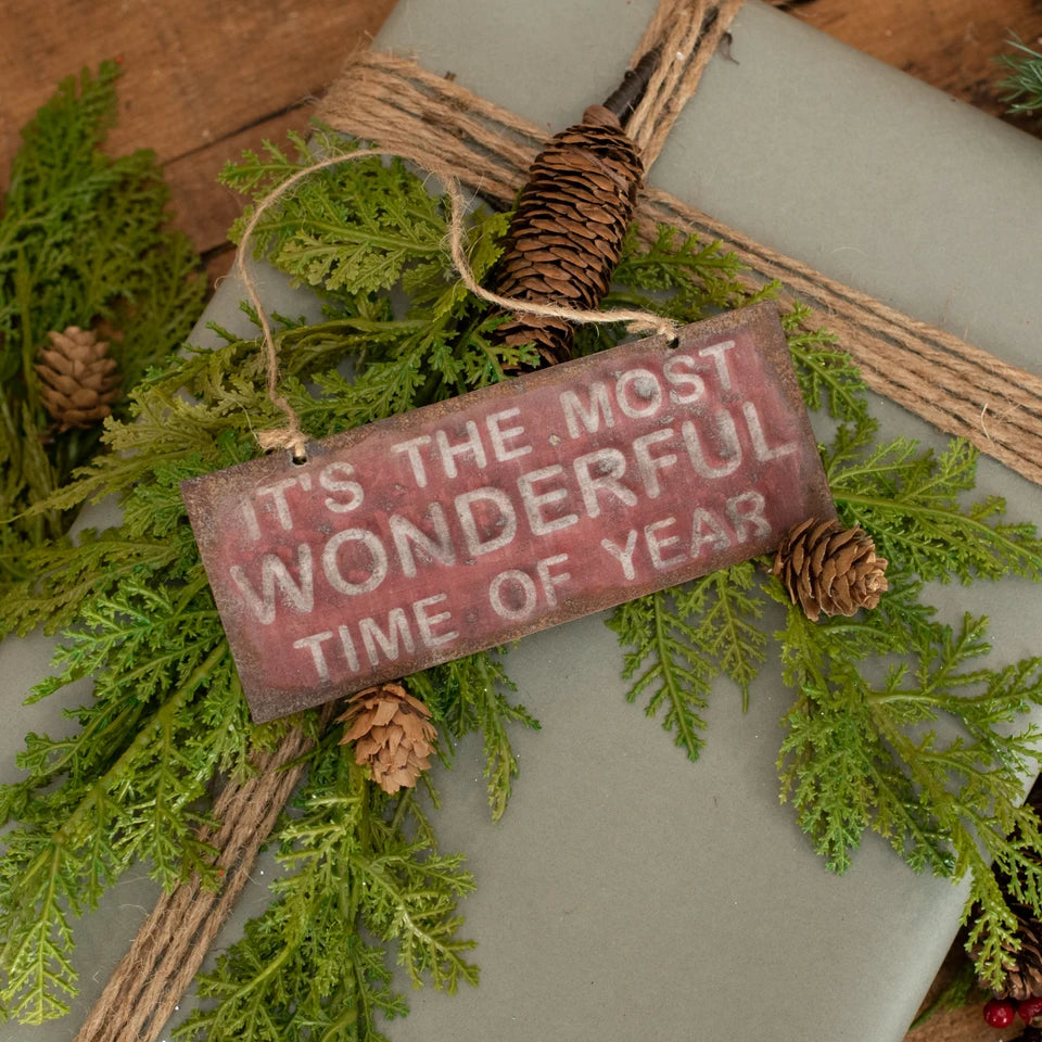 Most Wonderful Time of the Year Ornament
