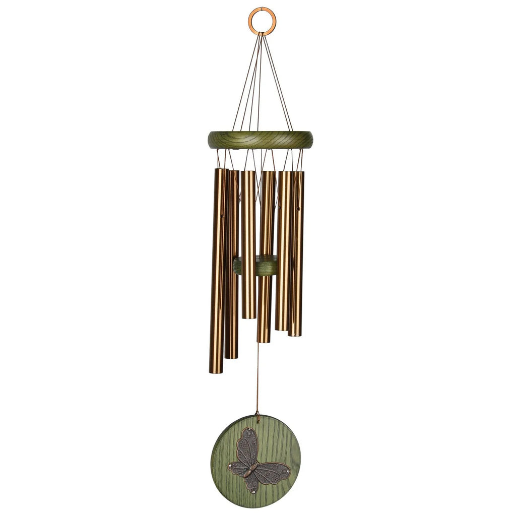 Woodstock Habitats™ Chime | Green Butterfly