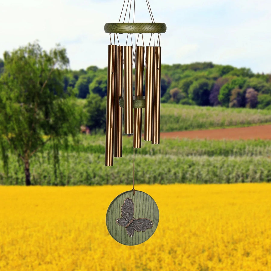 Woodstock Habitats™ Chime | Green Butterfly