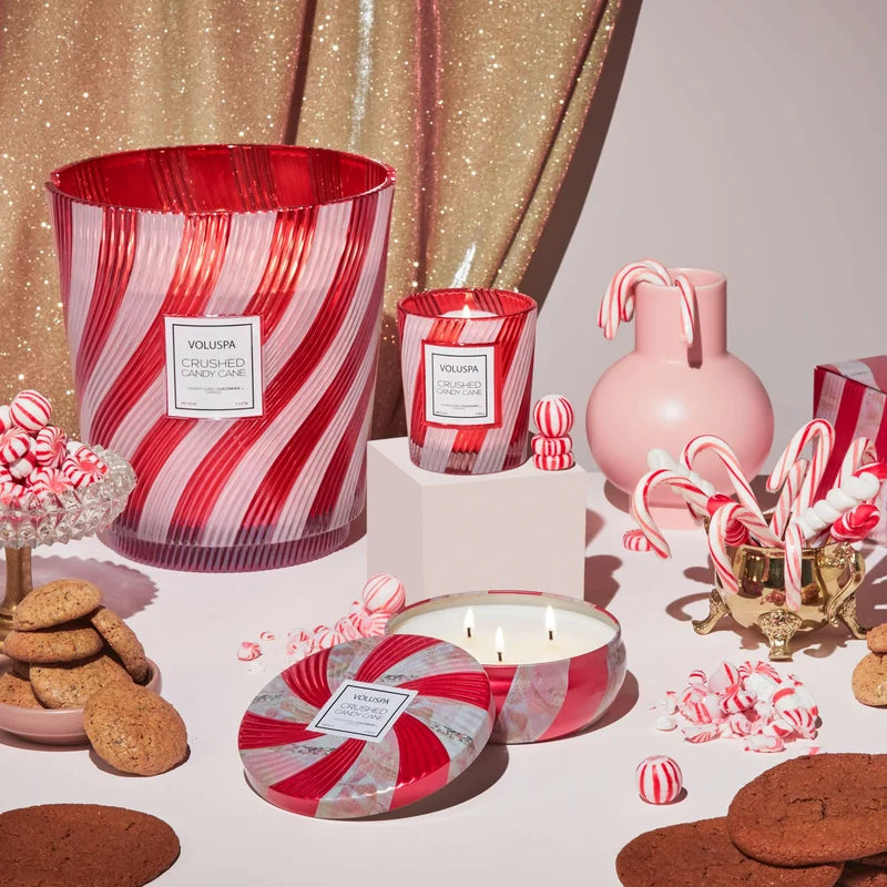 Voluspa Classic Candle | Crushed Candy Cane