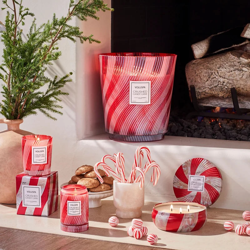 Voluspa Classic Candle | Crushed Candy Cane