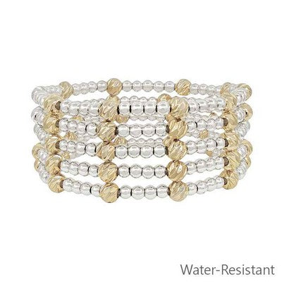 Hula Bracelet | Gold + Silver