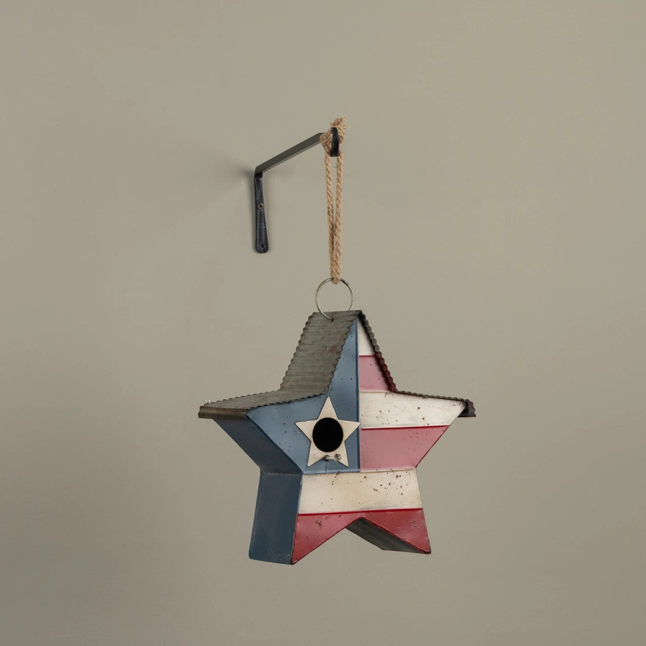 Patriotic Star Birdhouse