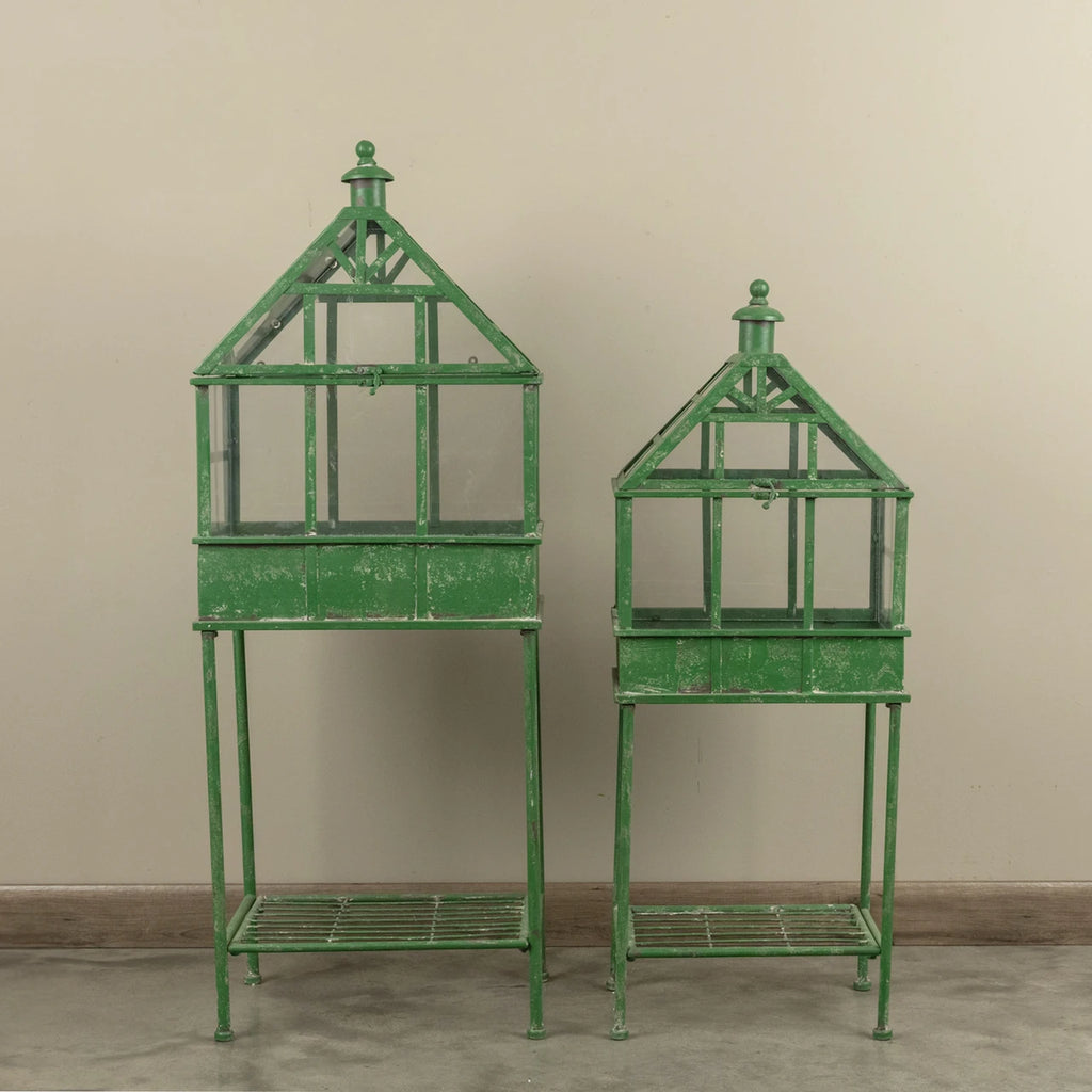 Garden Terrarium on Stand | Green