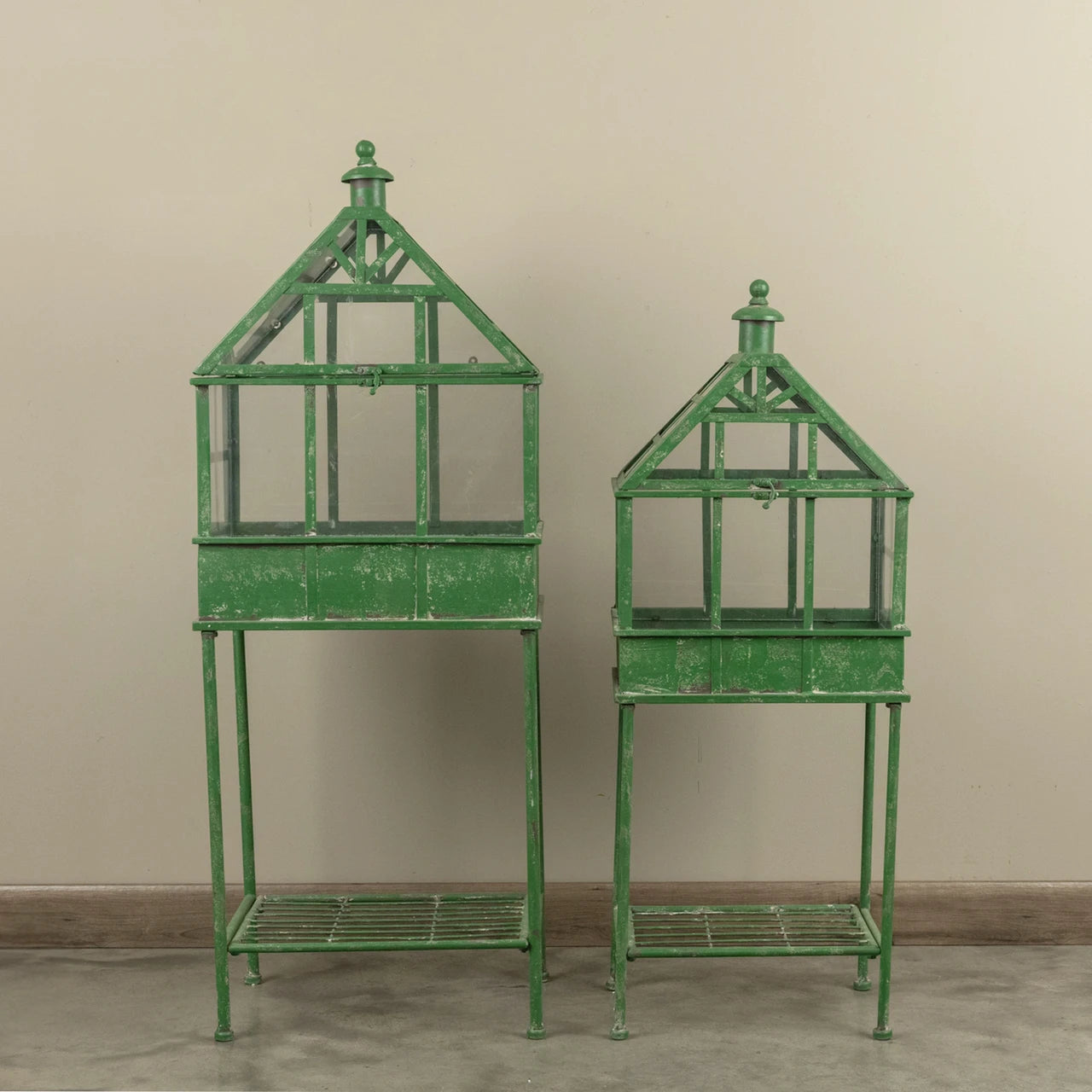 Garden Terrarium on Stand | Green