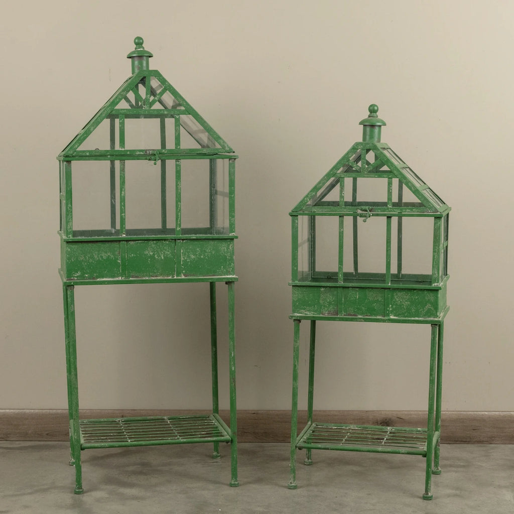 Garden Terrarium on Stand | Green