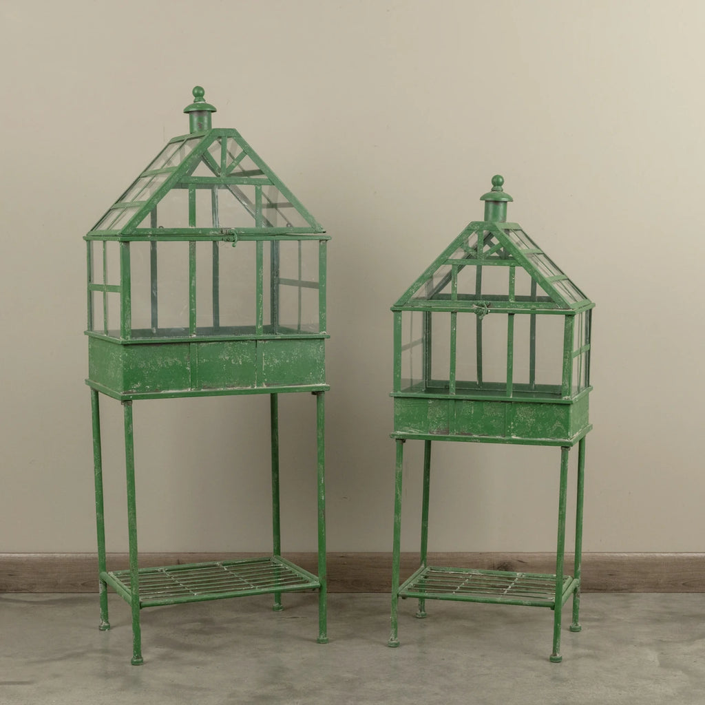 Garden Terrarium on Stand | Green