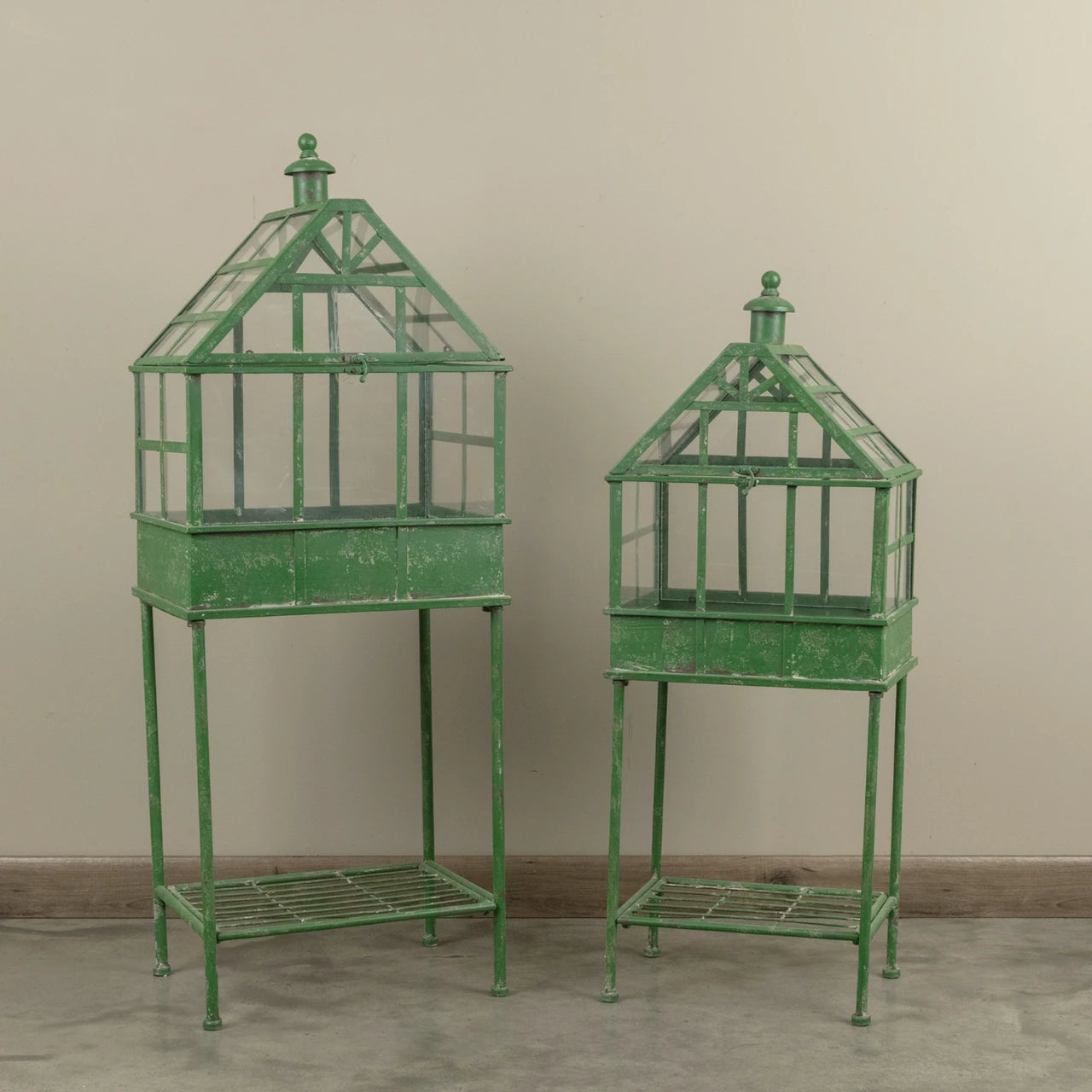 Garden Terrarium on Stand | Green