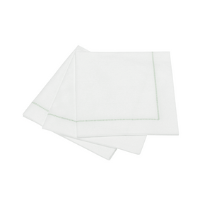 Hemstitch Cocktail Napkins | 25 Count