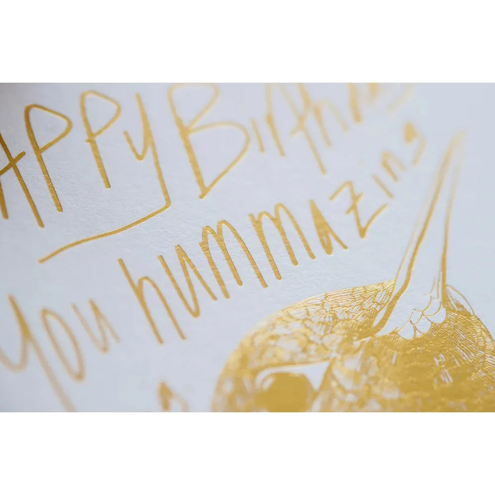 Greeting Card | Hummazing Birthday