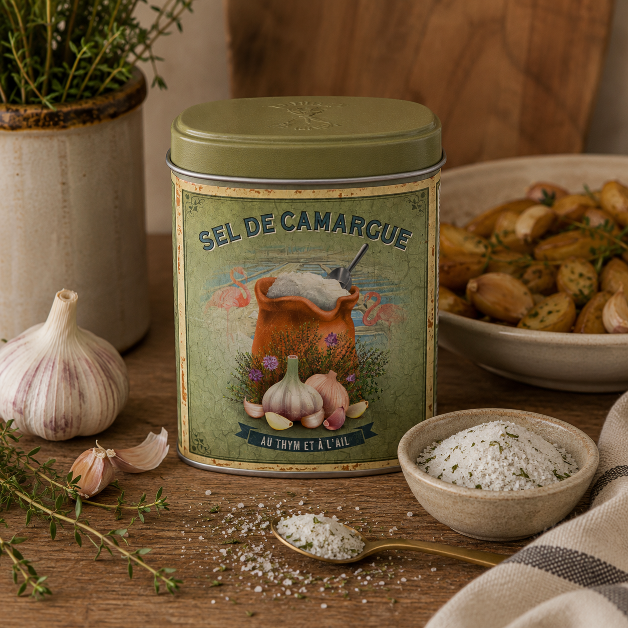 Esprit Provence | Camargue Salt w/Thyme & Garlic