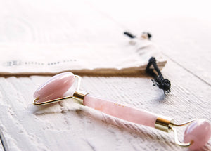 Rose Quartz Facial Roller